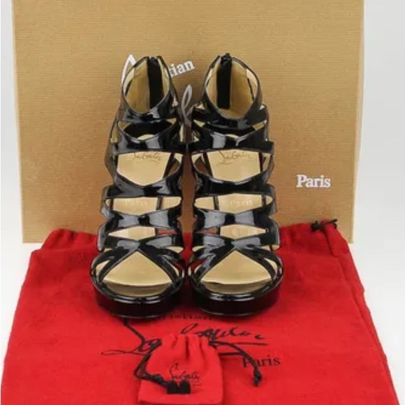 Christian Louboutin Fernando 120 Caged Sandals - Picture 14 of 17